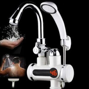 Electric Instant Hot Water Tap with Hand Shower